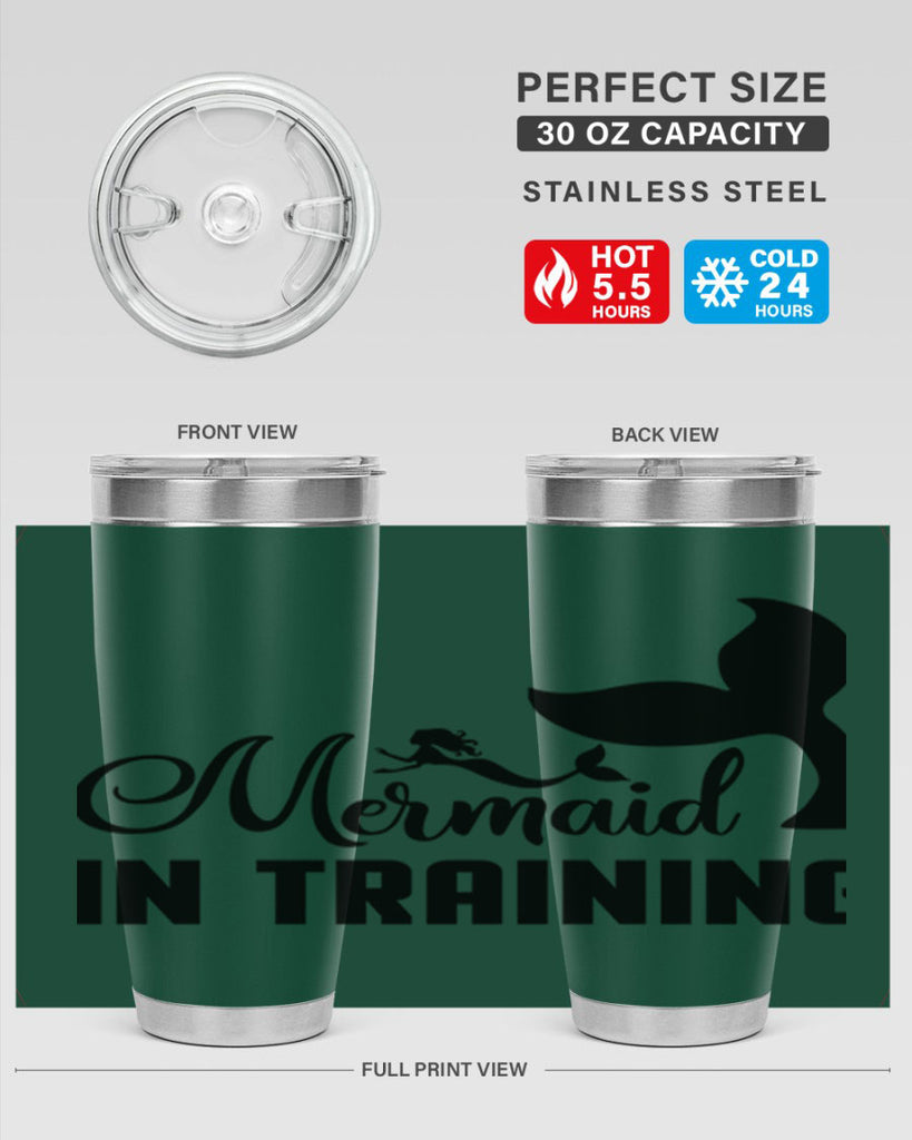 Mermaid in training 423#- mermaid- Tumbler