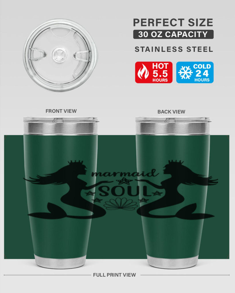 Mermaid soul design 443#- mermaid- Tumbler