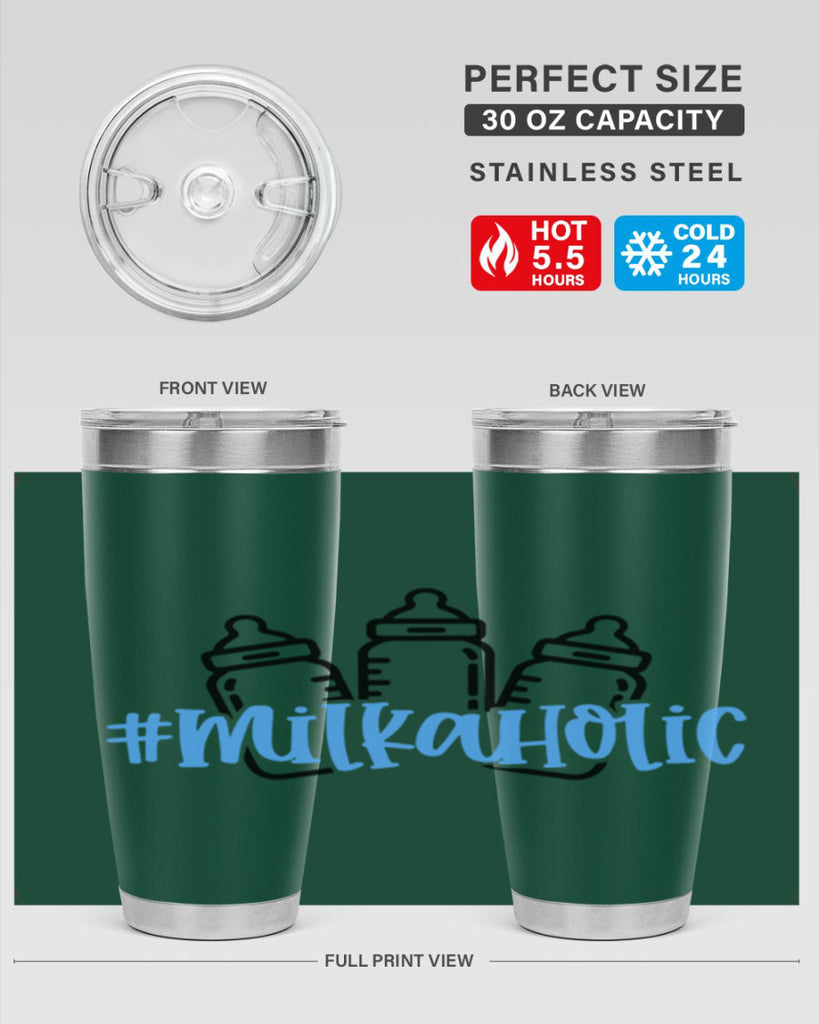 Milkaholic Style 46#- baby- tumbler