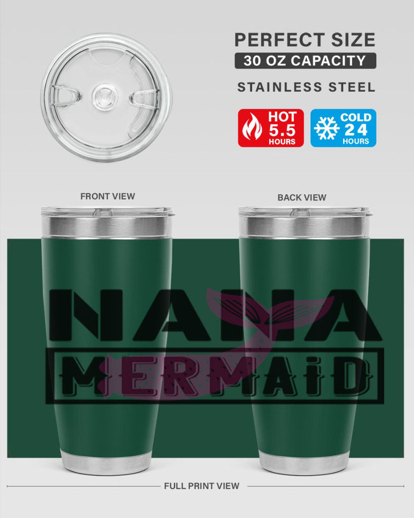 Nana mermaid 517#- mermaid- Tumbler