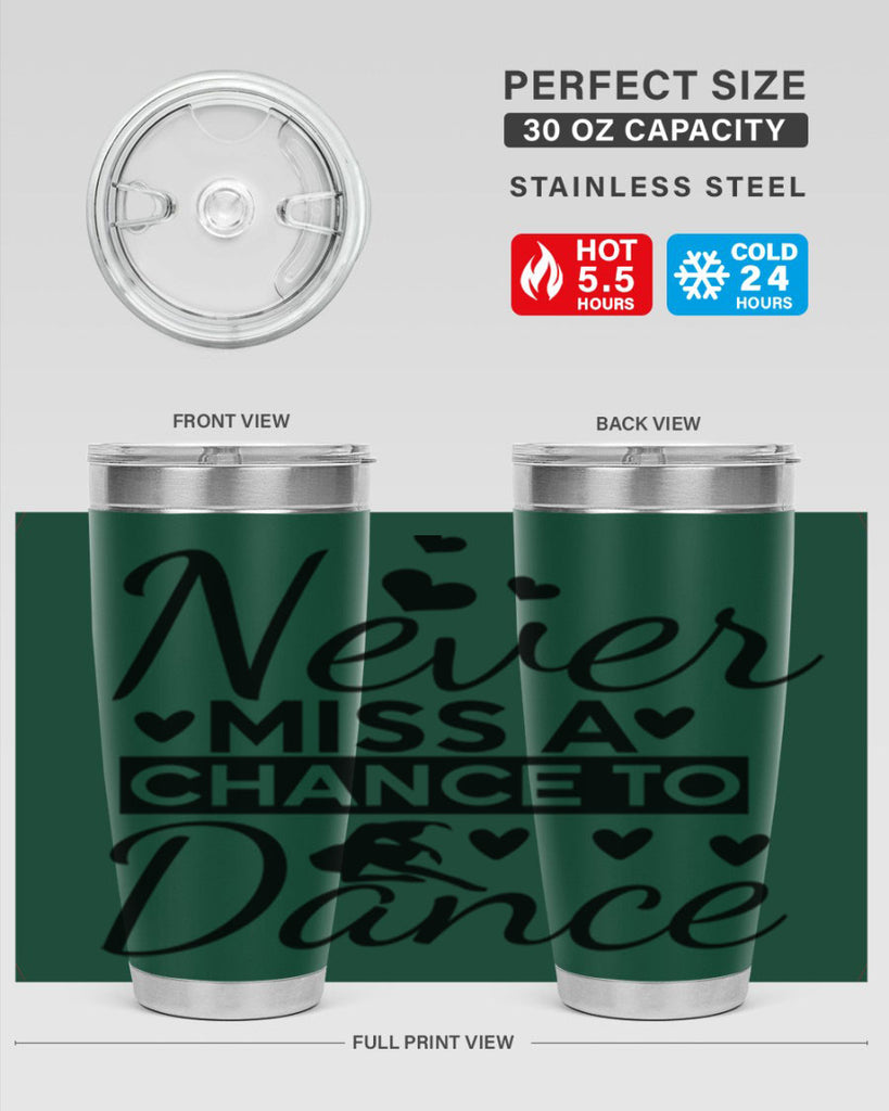 Never Miss a Chance to Dance 65#- ballet- Tumbler