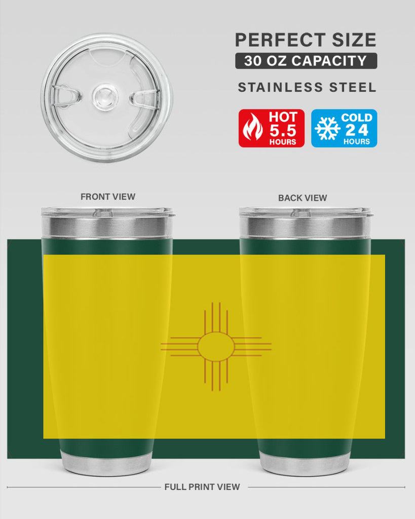 New Mexico 21#- Us Flags- Tumbler