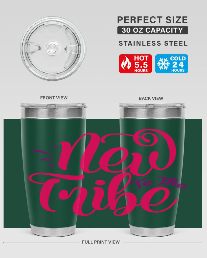 New To the Tribe Style 213#- baby- tumbler