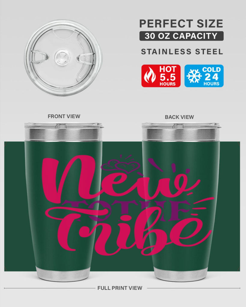 New To the Tribe Style 214#- baby- tumbler