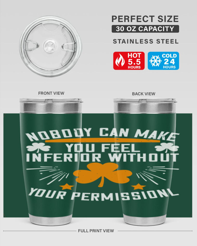 Nobody can make you feel inferior without your Style 41#- womens day- Tumbler