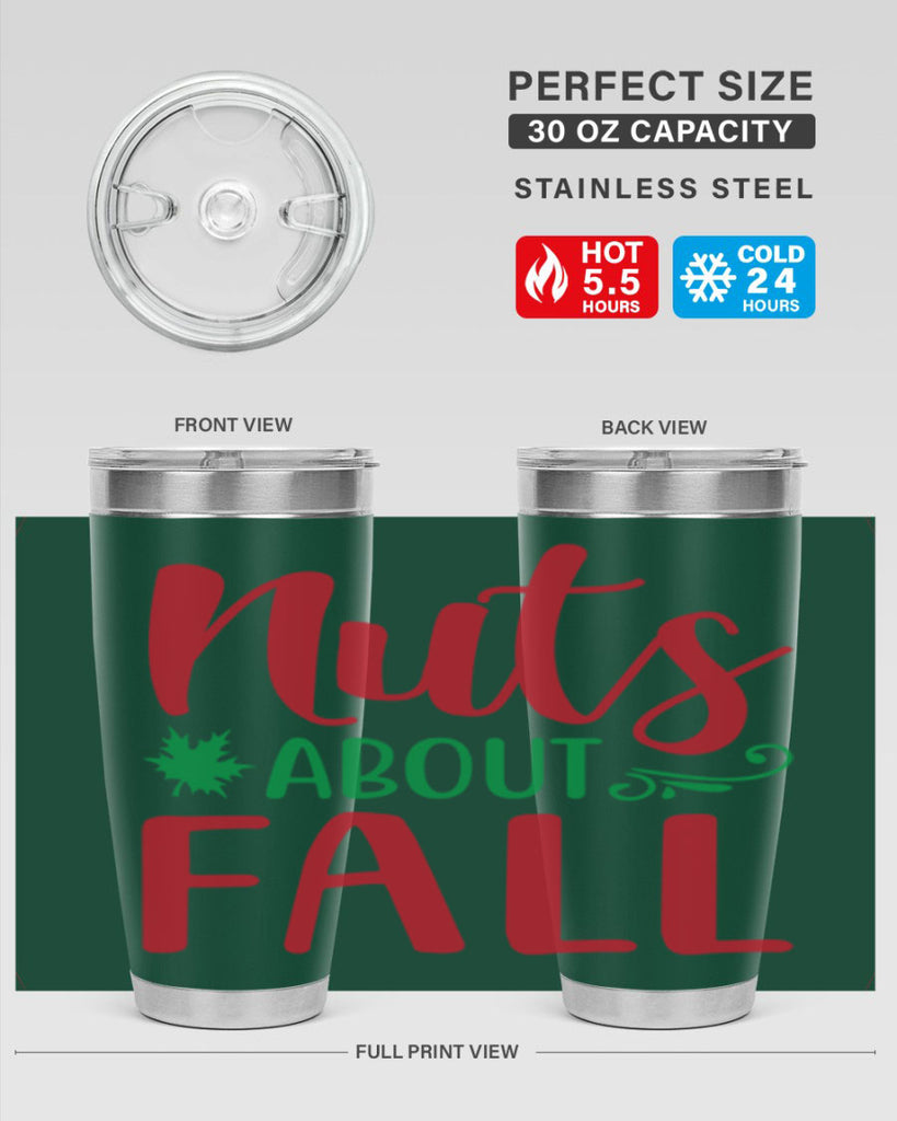 Nuts About Fall 443#- fall- Tumbler