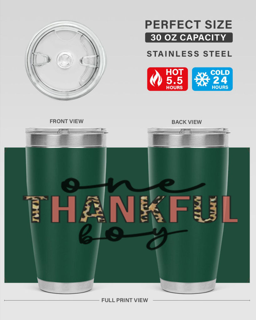 One thankful boy 462#- fall- Tumbler