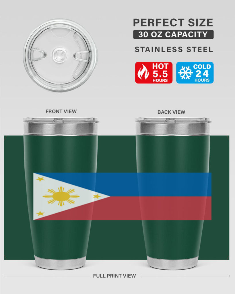 Philippines 59#- world flags- Tumbler