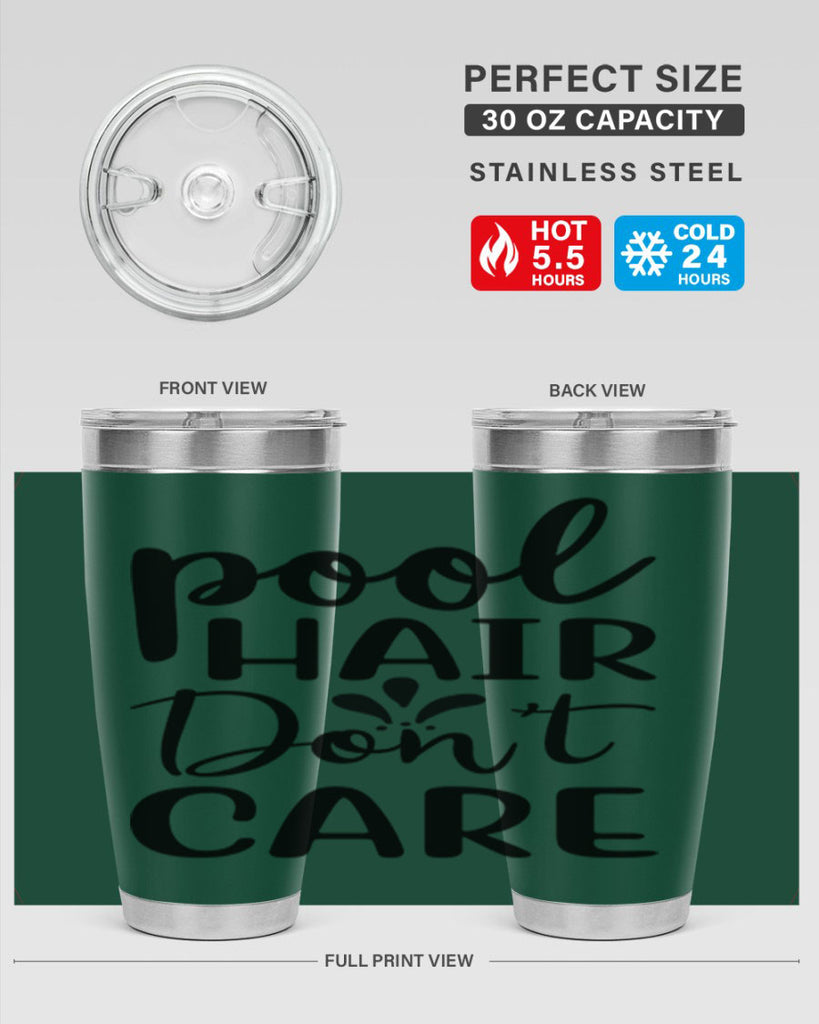 Pool hair dont care 544#- mermaid- Tumbler