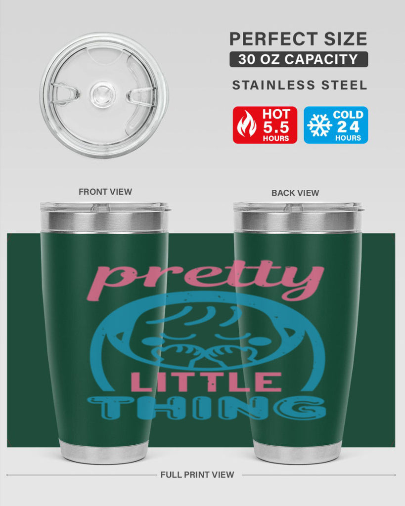 Pretty little Thing Style 19#- baby shower- tumbler