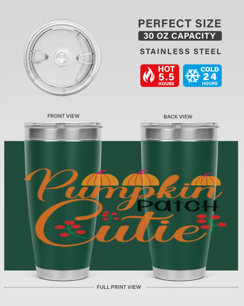 Pumpkin Patch Cutie 529#- fall- Tumbler
