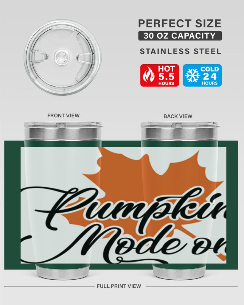 PumpkinModeondesign 563#- fall- Tumbler