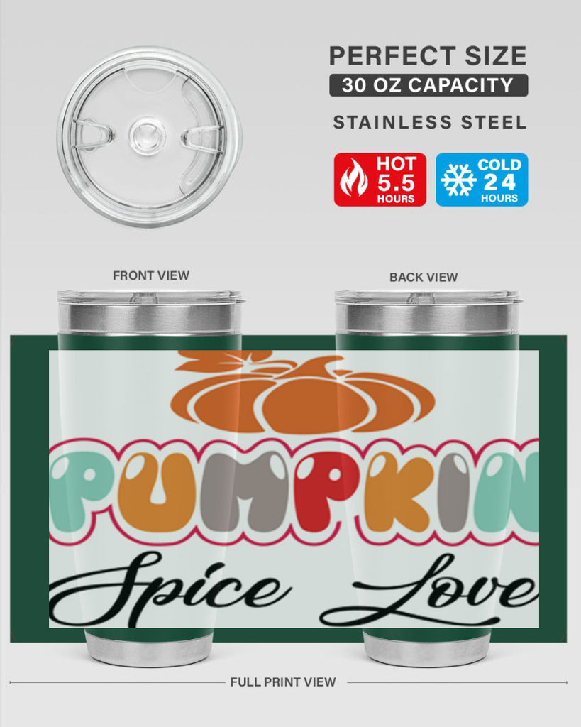 PumpkinSpiceLoverdesign 570#- fall- Tumbler