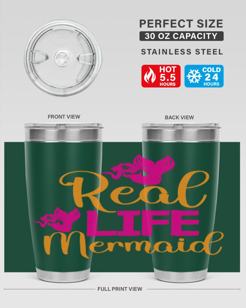 Real Life Mermaid 552#- mermaid- Tumbler