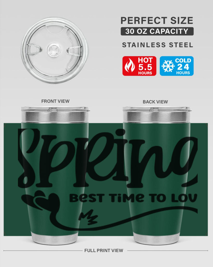 Spring Best Time to Love417#- spring- Tumbler