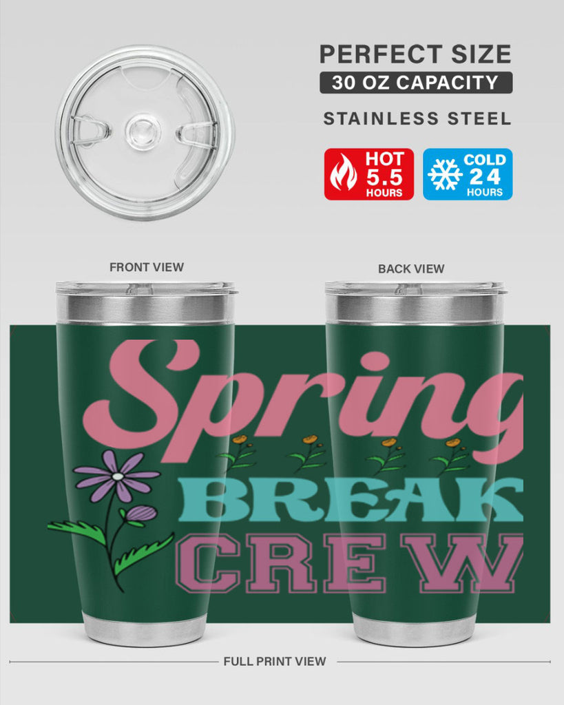 Spring Break Crew  484#- spring- Tumbler
