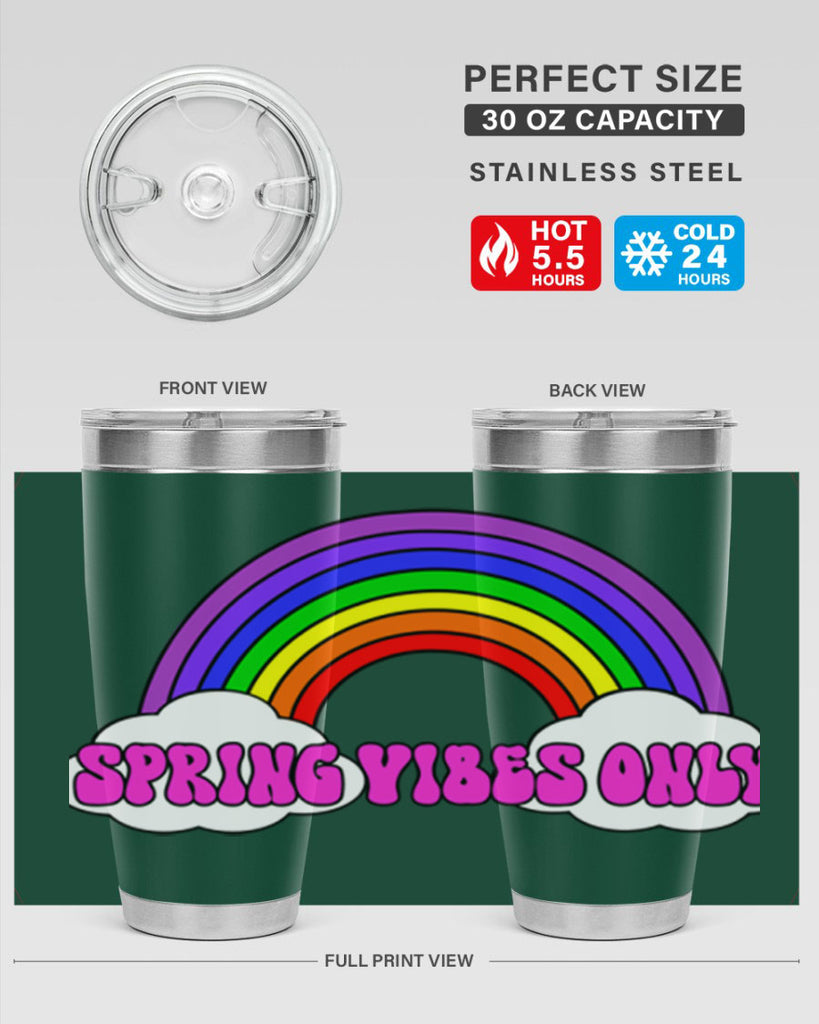 Spring Vibes Only477#- spring- Tumbler