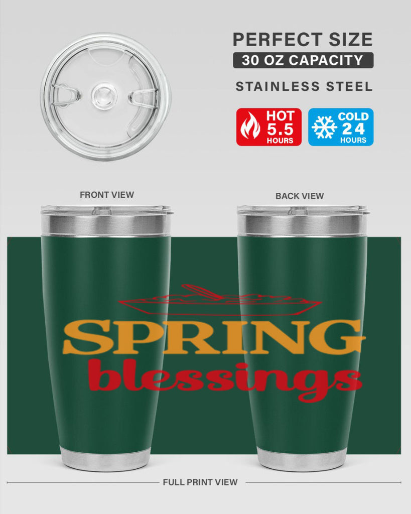 Spring blessings 420#- spring- Tumbler
