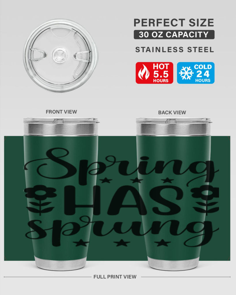 Spring has sprung  491#- spring- Tumbler
