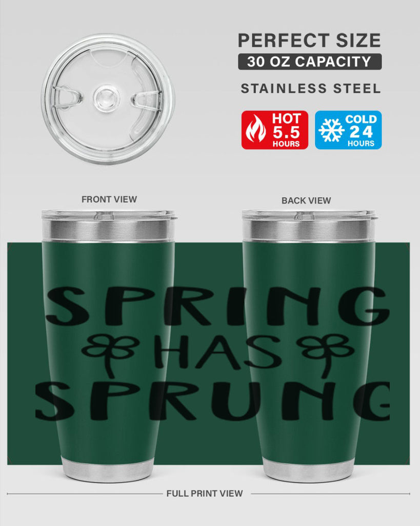 Spring has sprung design  490#- spring- Tumbler