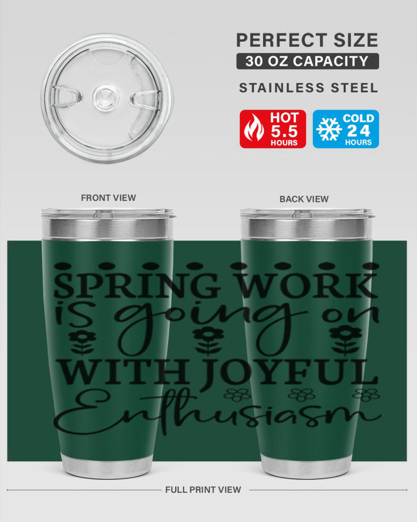 Spring work is going on 521#- spring- Tumbler