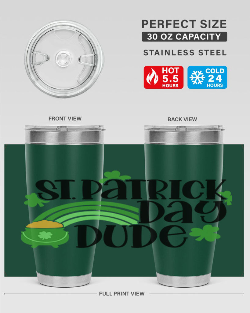 St Patrick Day Dude Style 29#- St Patricks Day- Tumbler
