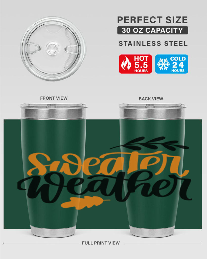 Sweater Weather 510#- fall- Tumbler