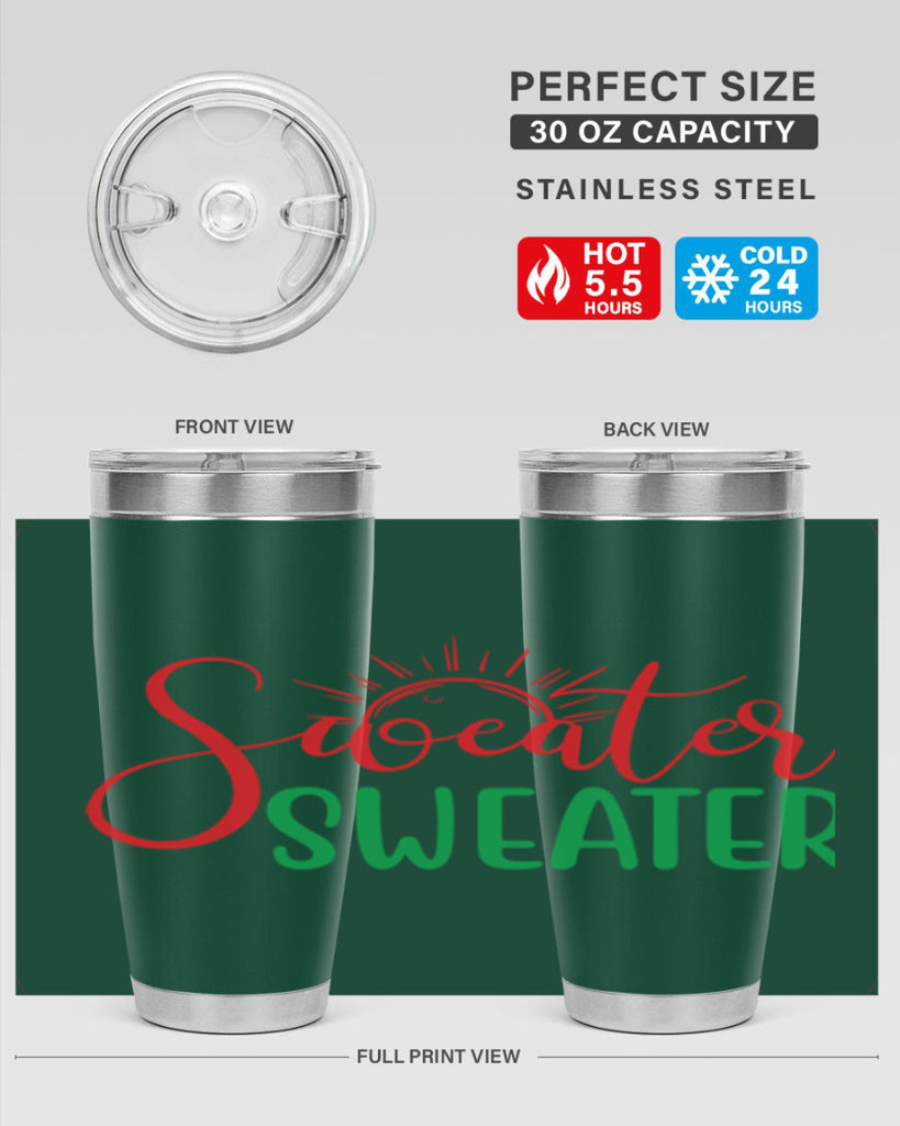 Sweater Weather 583#- fall- Tumbler