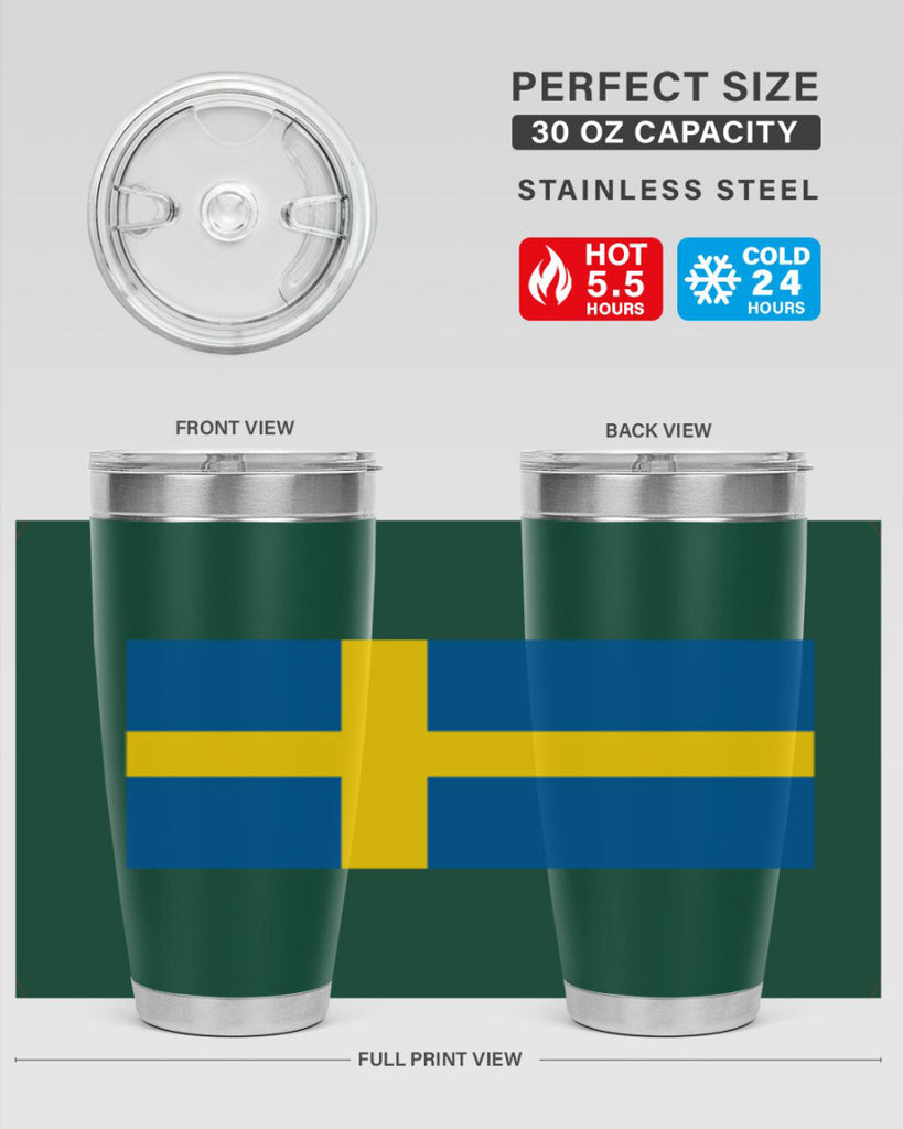 Sweden 29#- world flags- Tumbler