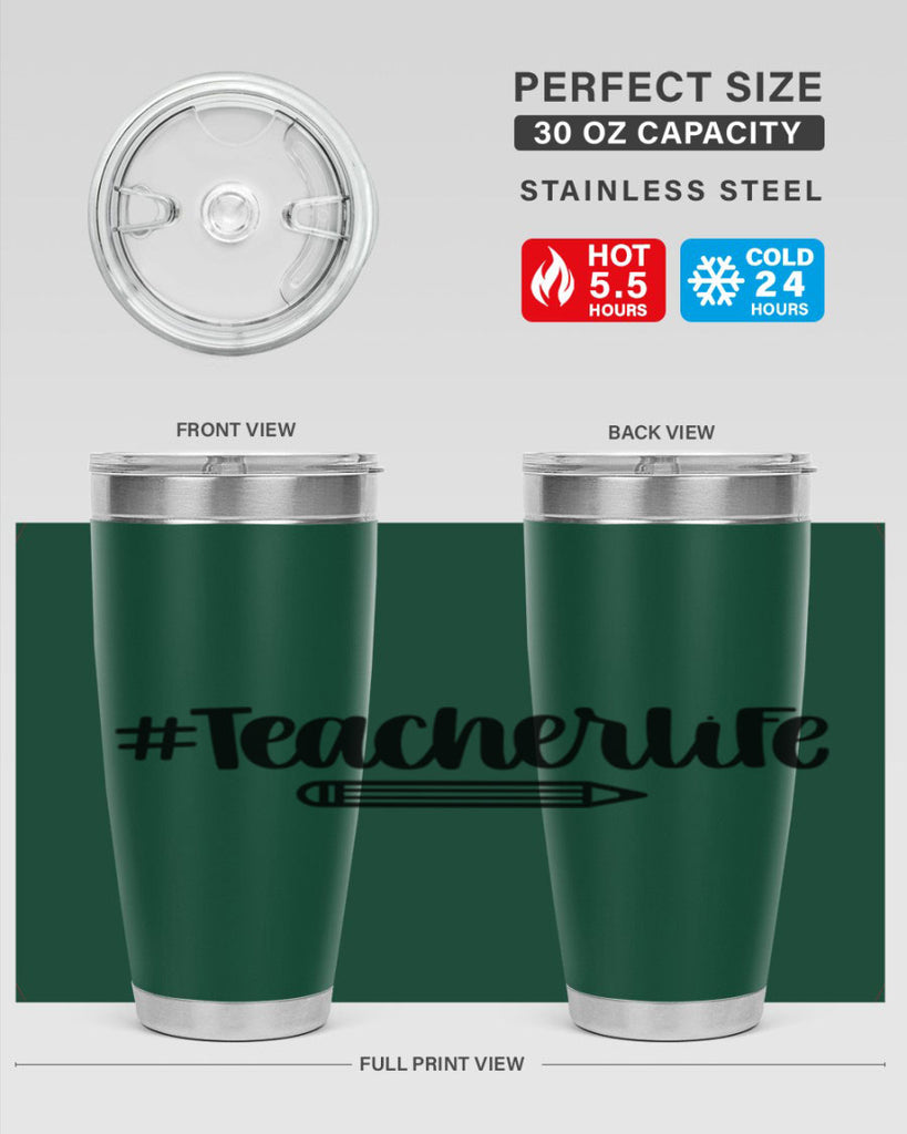 Teacher Life Style 50#- teacher- tumbler