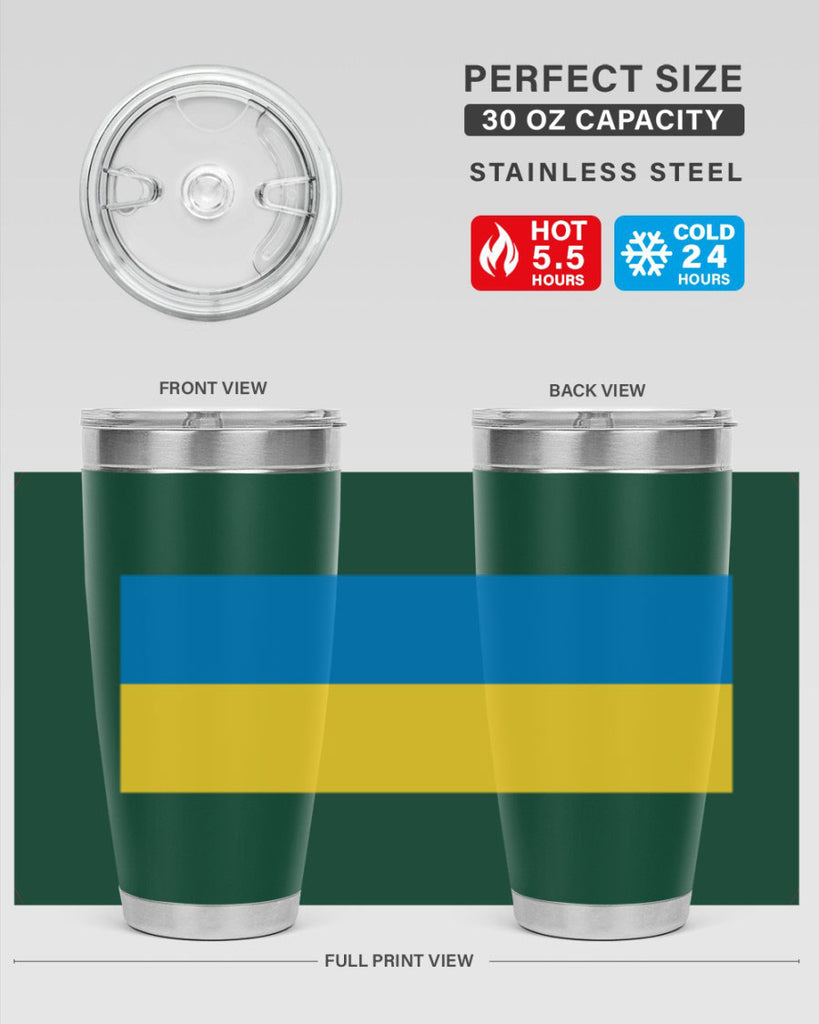 Ukraine 13#- world flags- Tumbler