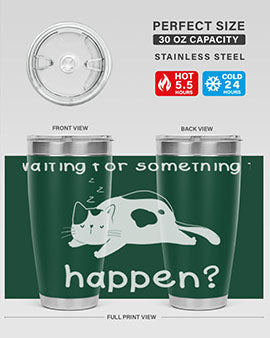 Waiting For Something Sleeping Cat 285#- anime- Tumbler