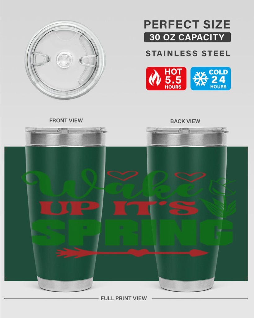 Wake Up Its Spring 562#- spring- Tumbler