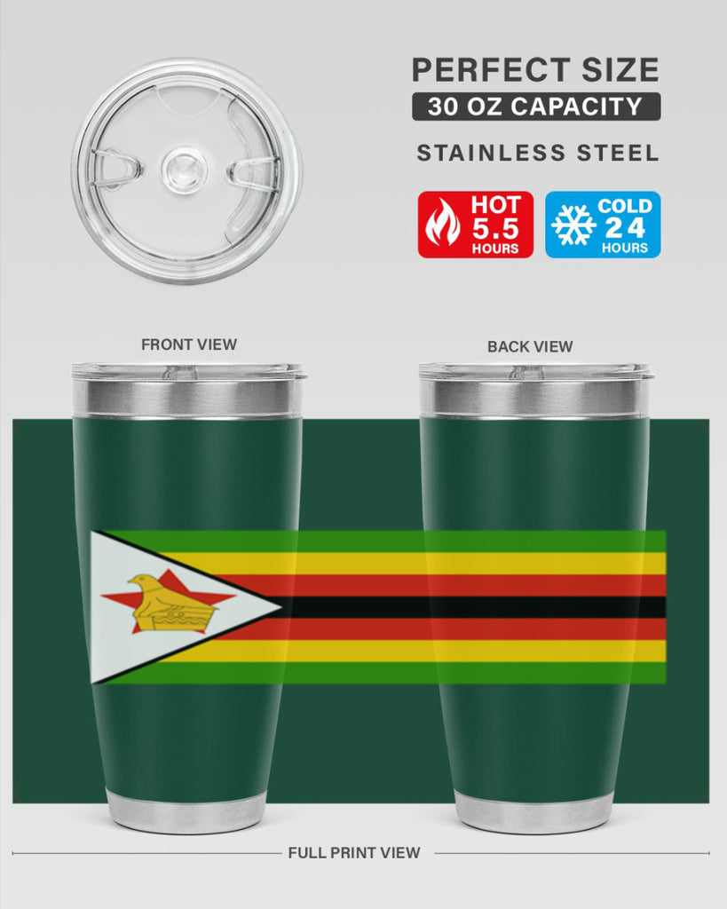 Zimbabwe 1#- world flags- Tumbler