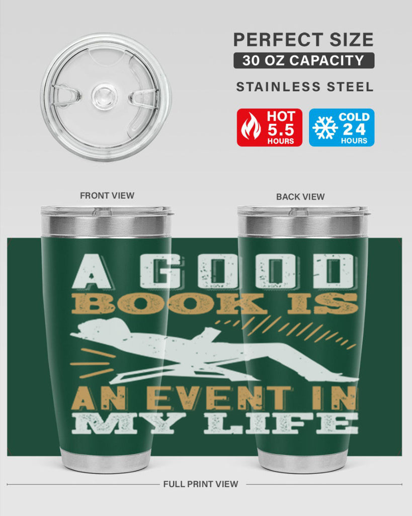 a good book is an event in my life 78#- reading- Tumbler