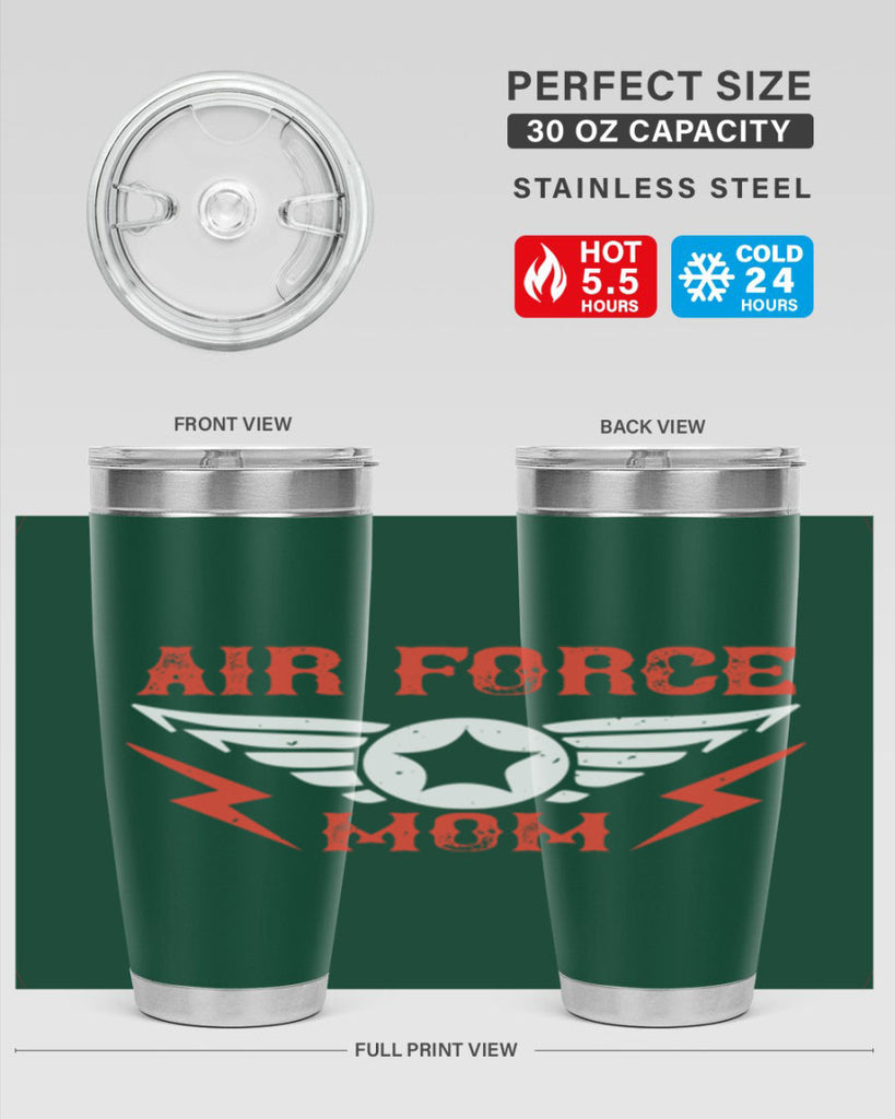 air force mom 225#- mom- Tumbler