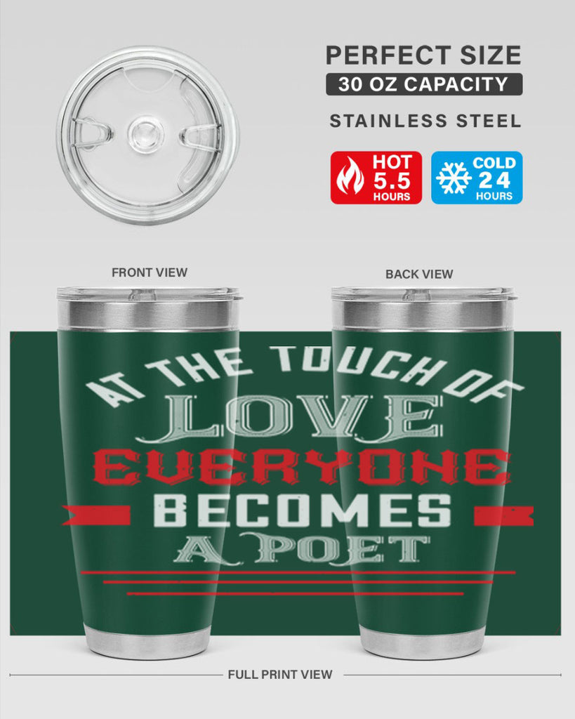 at the touch of love 69#- valentines day- Tumbler