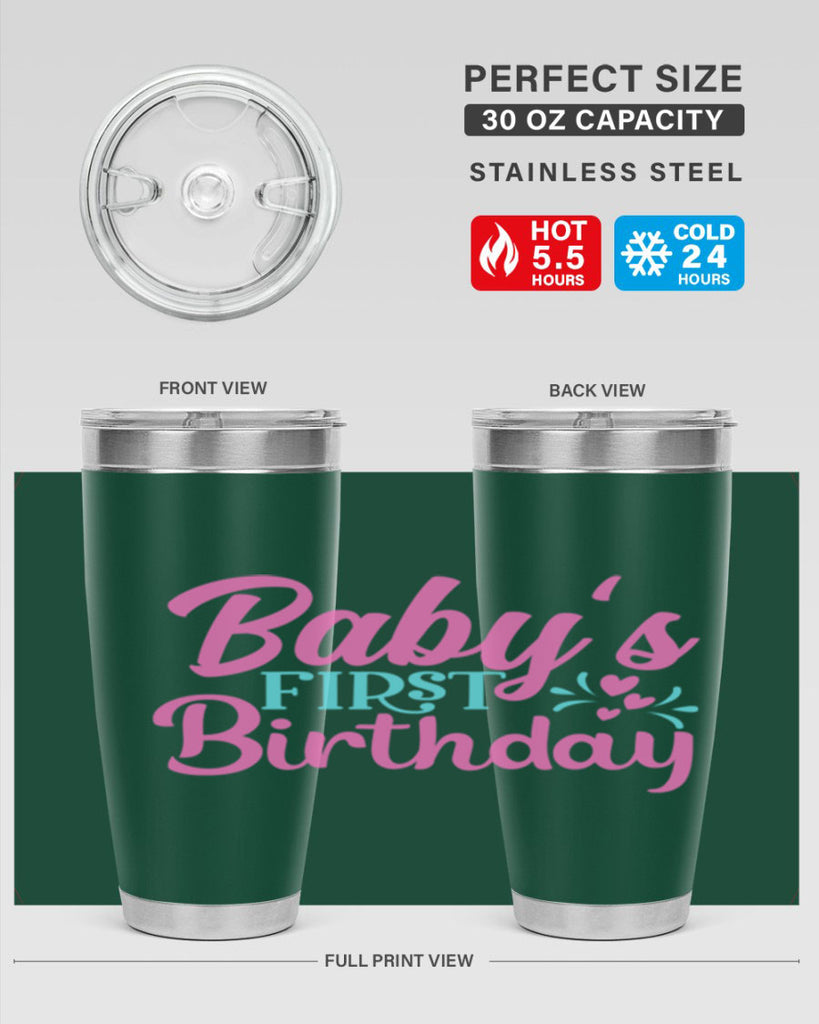 babys first birthday Style 288#- baby- tumbler