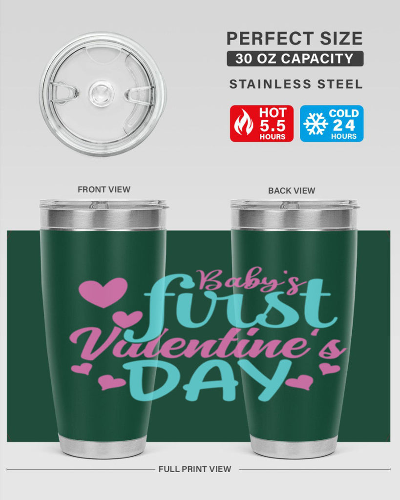 babys first valentines day Style 281#- baby- tumbler