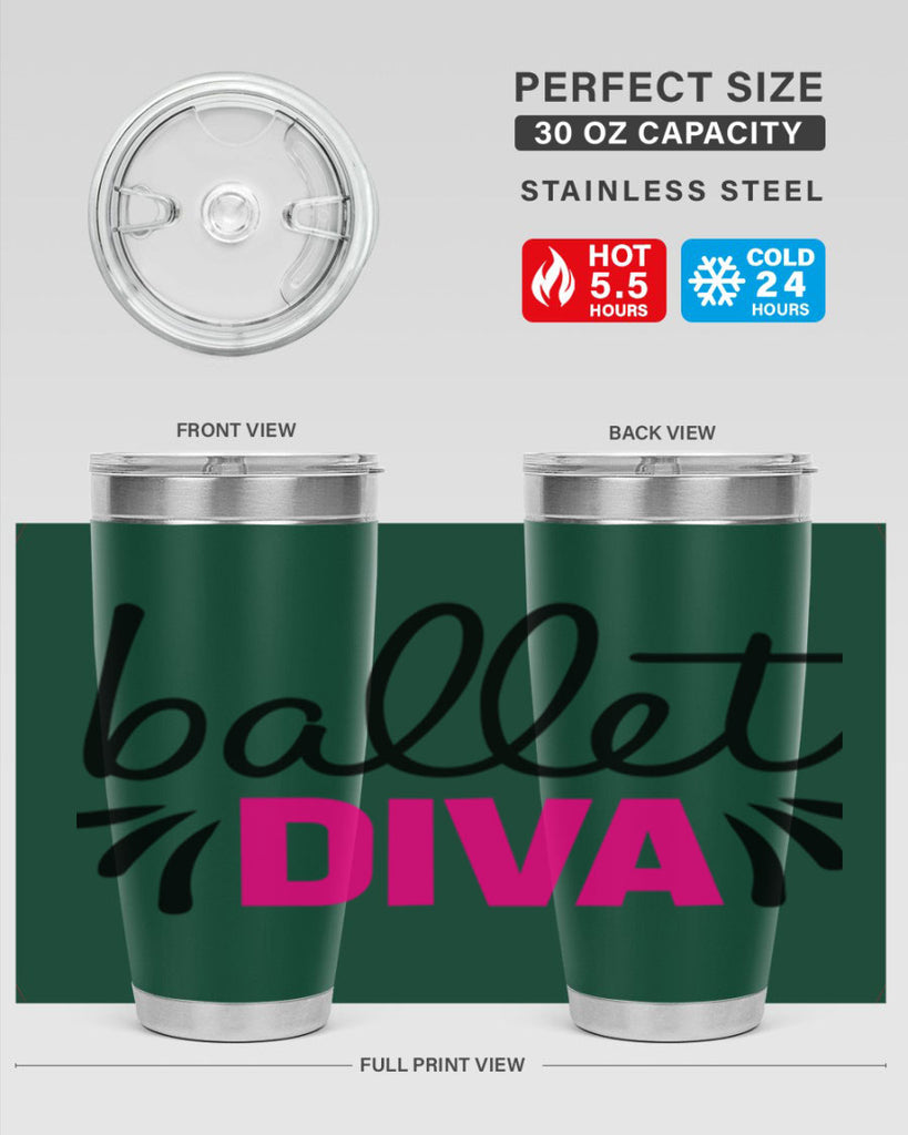 ballet diva 3#- ballet- Tumbler