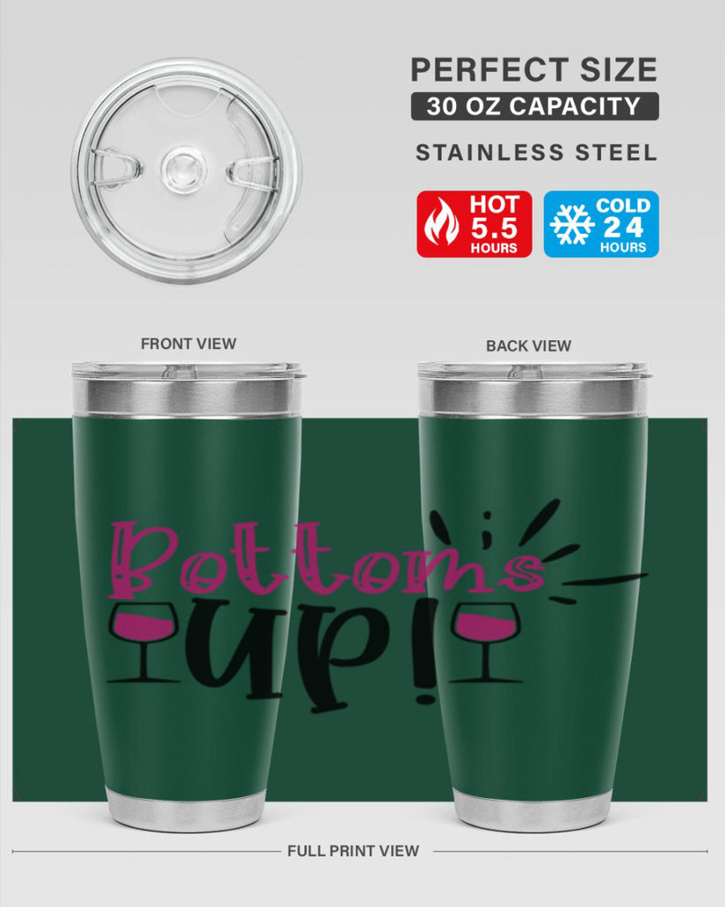 bottoms tup 208#- wine- Tumbler