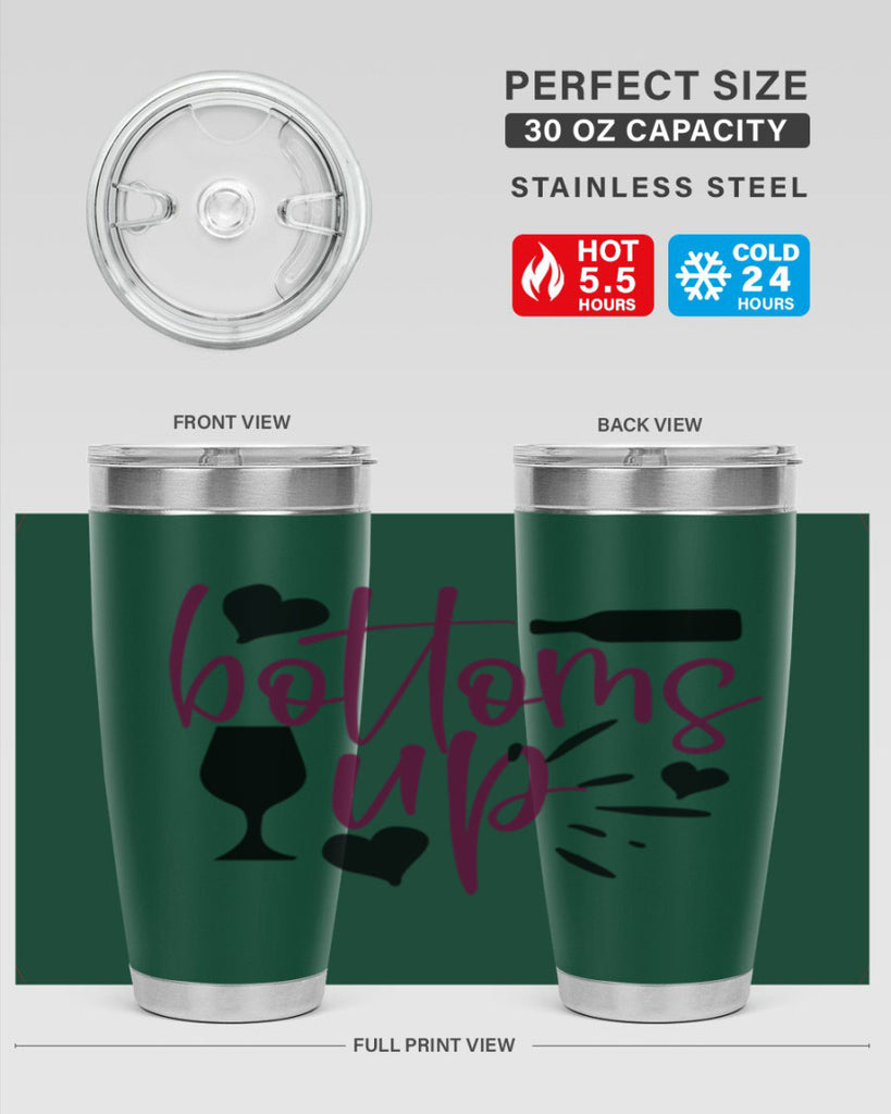 bottoms tup 209#- wine- Tumbler