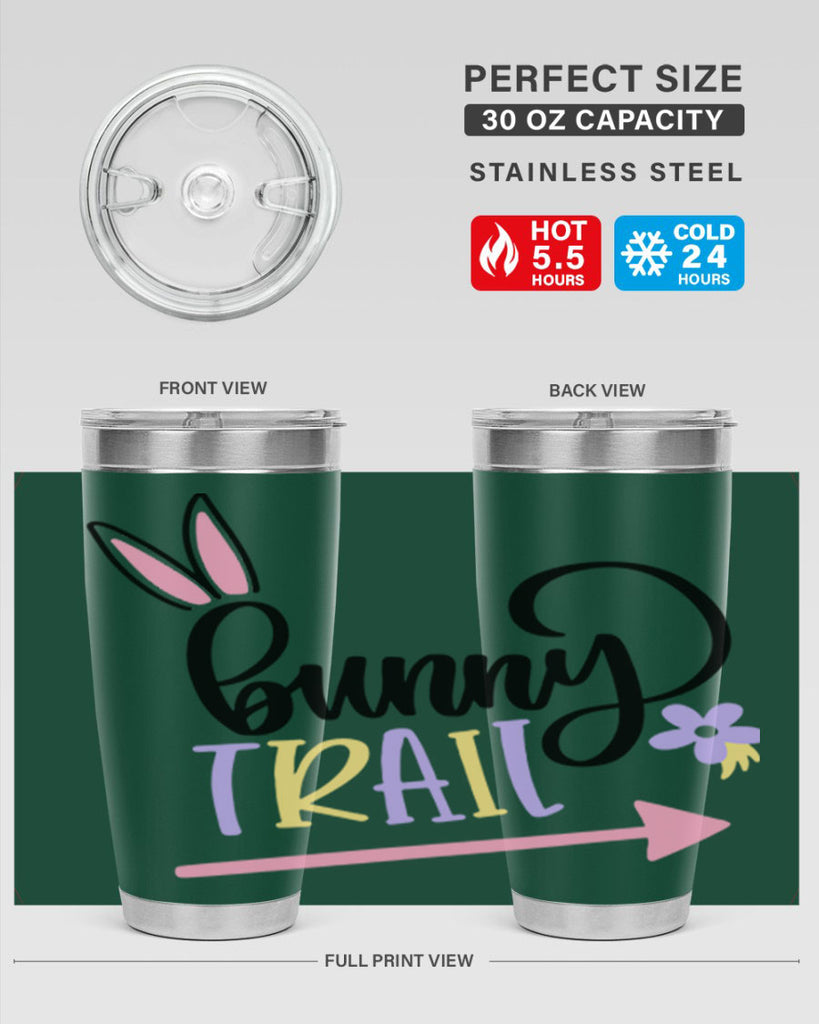 bunny trail 67#- easter- Tumbler