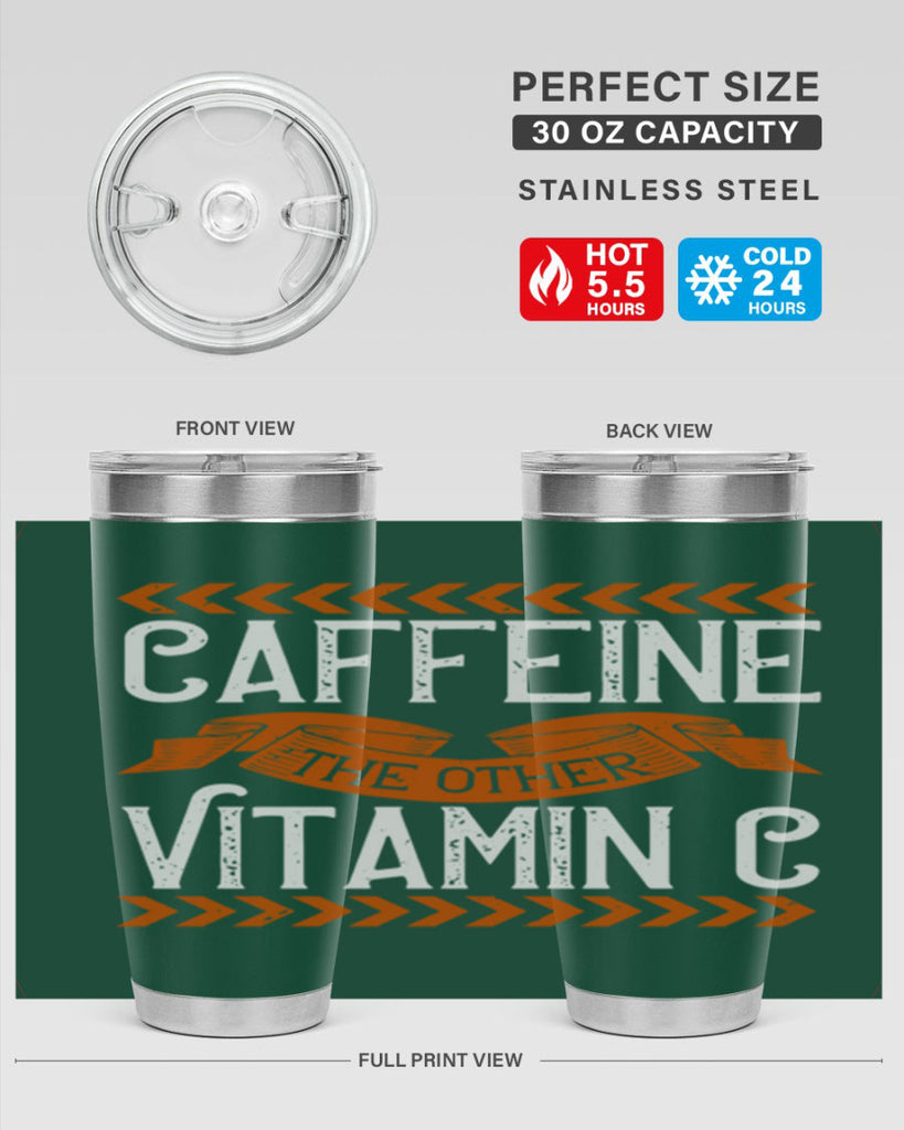 caffeinethe other vitamin c 195#- coffee- Tumbler