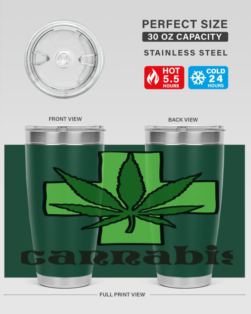 cannabis 55#- marijuana- Tumbler