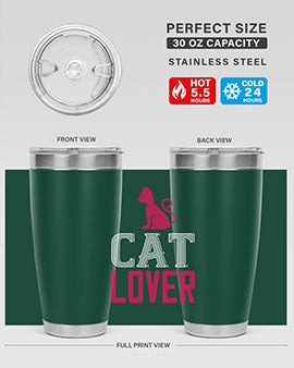 cat lover Style 33#- cat- Tumbler