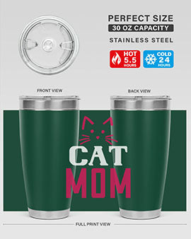 cat mom Style 34#- cat- Tumbler