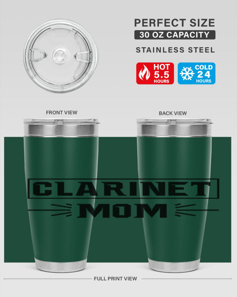 clarinet mom 193#- mom- Tumbler