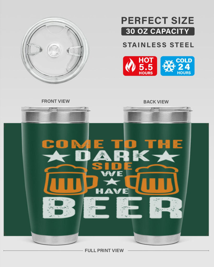 come to the dark side we 117#- beer- Tumbler