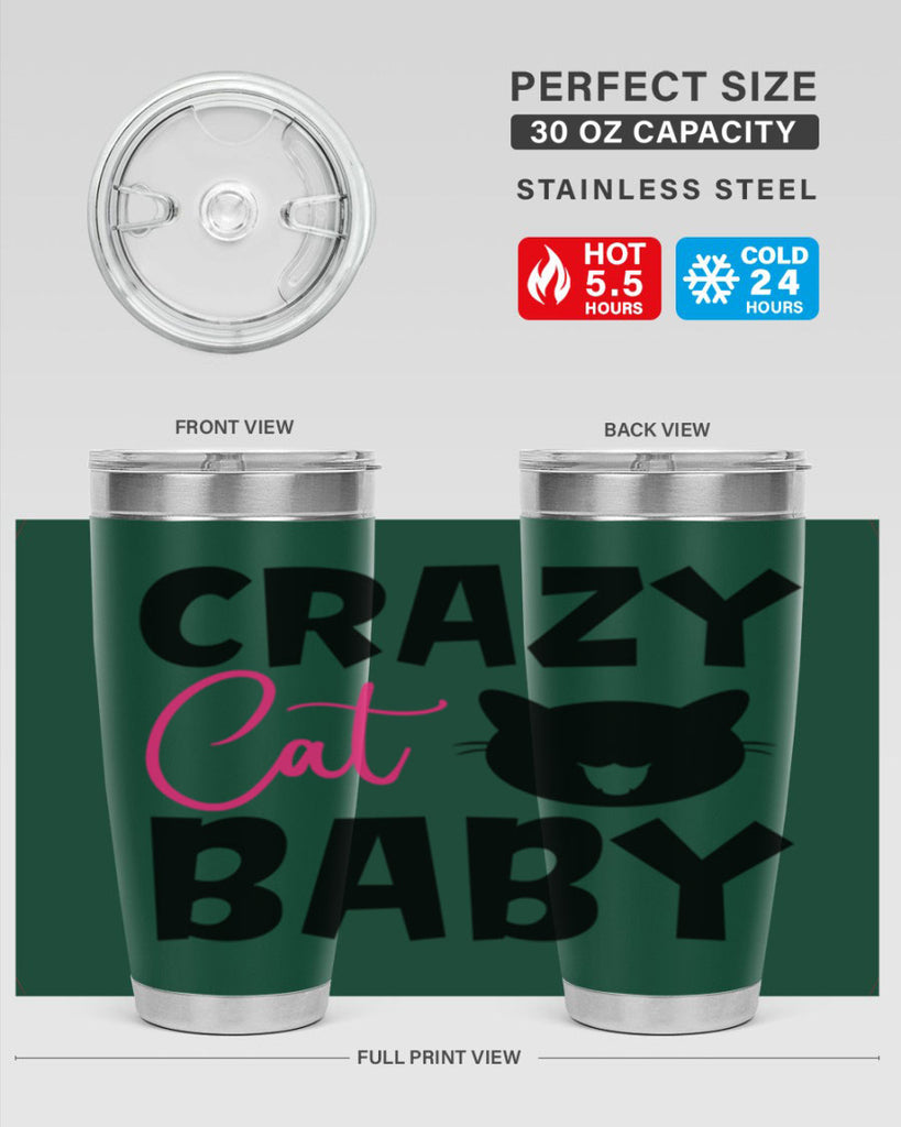 crazy cat baby Style 270#- baby- tumbler